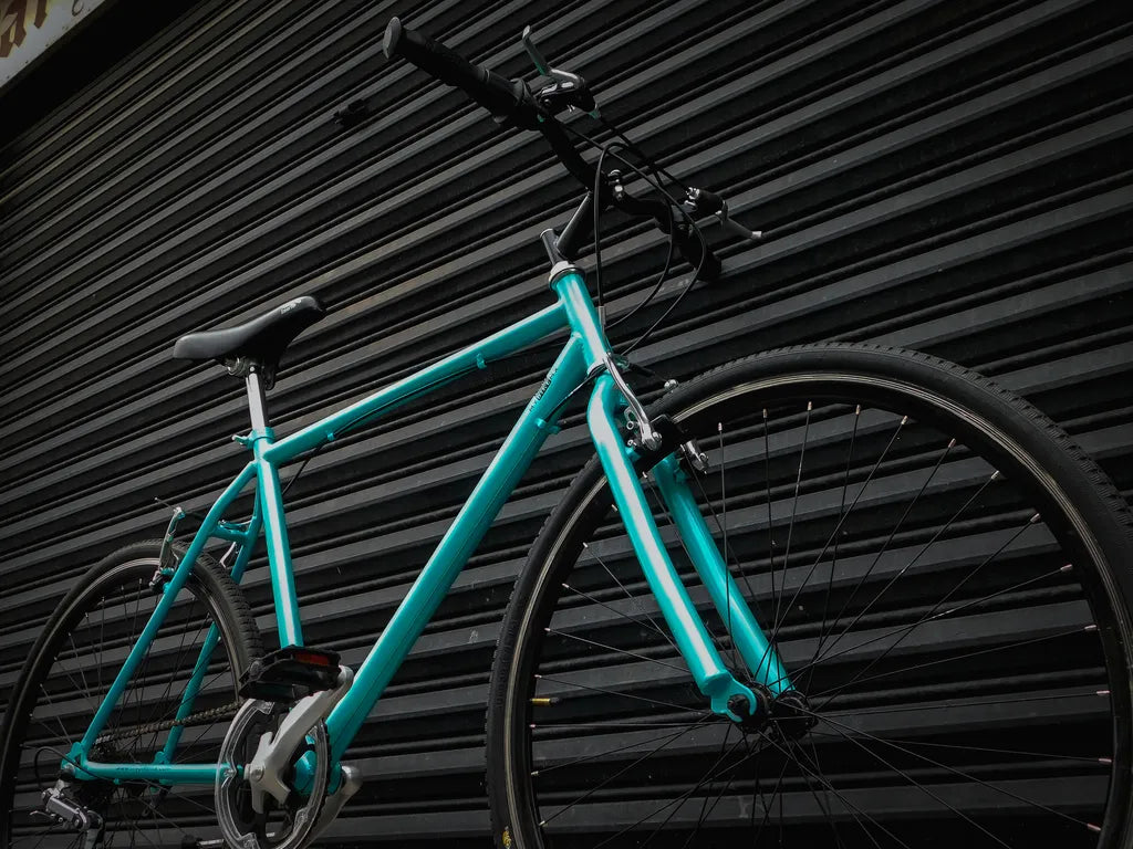 Bicicleta Vintage Urbana Modelo Azul Platino Personalizada MyBikeMx