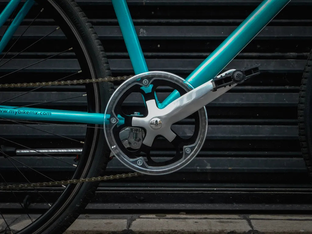 Bicicleta Vintage Urbana Modelo Azul Platino Personalizada MyBikeMx