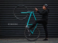 Bicicleta Vintage Urbana Modelo Azul Platino Personalizada MyBikeMx