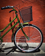 Bicicleta Vintage Urbana Bahia Lagartos Con Canastilla y Portabultos MyBikeMx