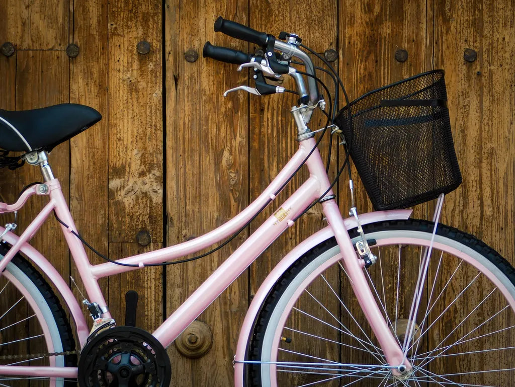 Bicicleta Vintage Urbana Champaña en Casa MyBikeMx