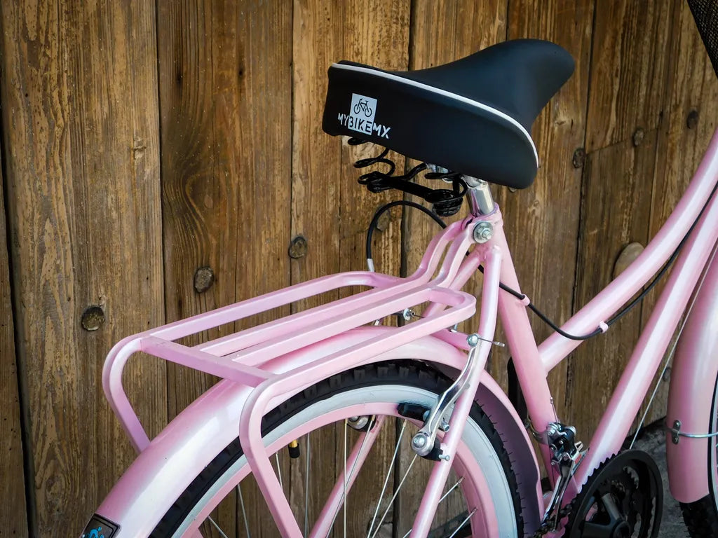 Bicicleta Vintage Urbana Champaña en Casa MyBikeMx