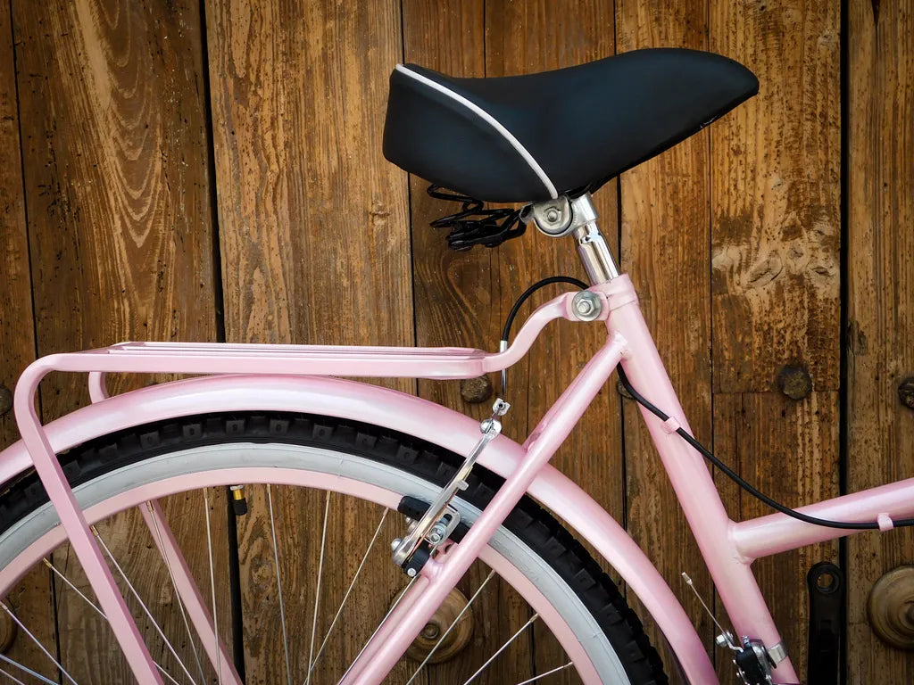 Bicicleta Vintage Urbana Champaña en Casa MyBikeMx