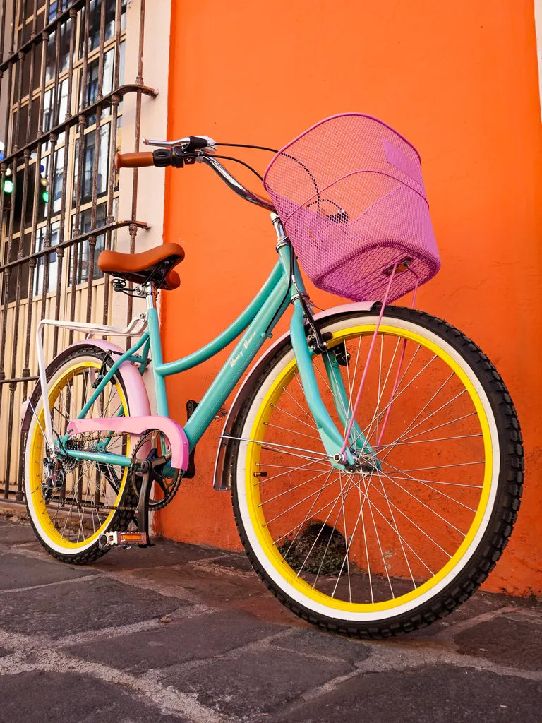 Brisa Pastel Bicicleta Urbana Clásica