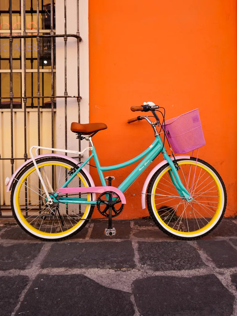 Brisa Pastel Bicicleta Urbana Clásica