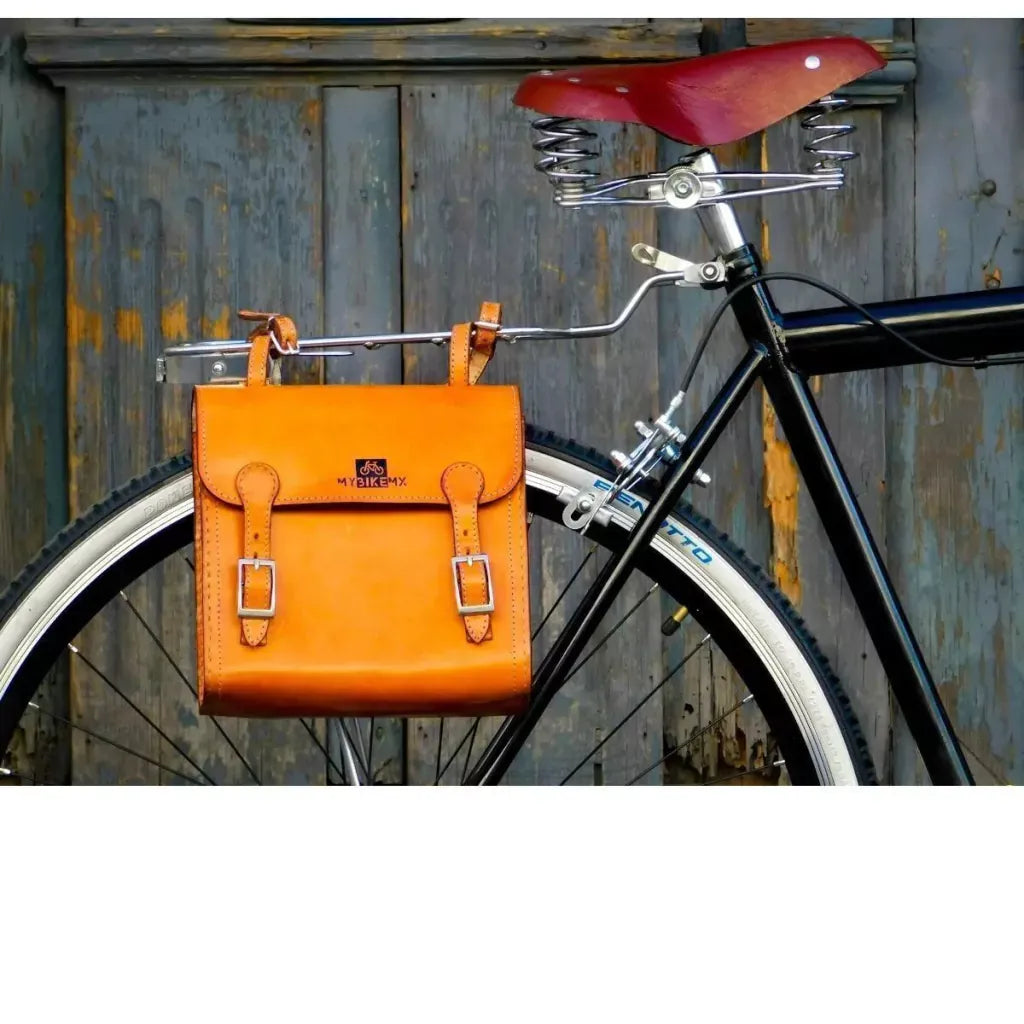 Alforja Clasica Vintage De Piel Para Bicicleta MyBikeMx