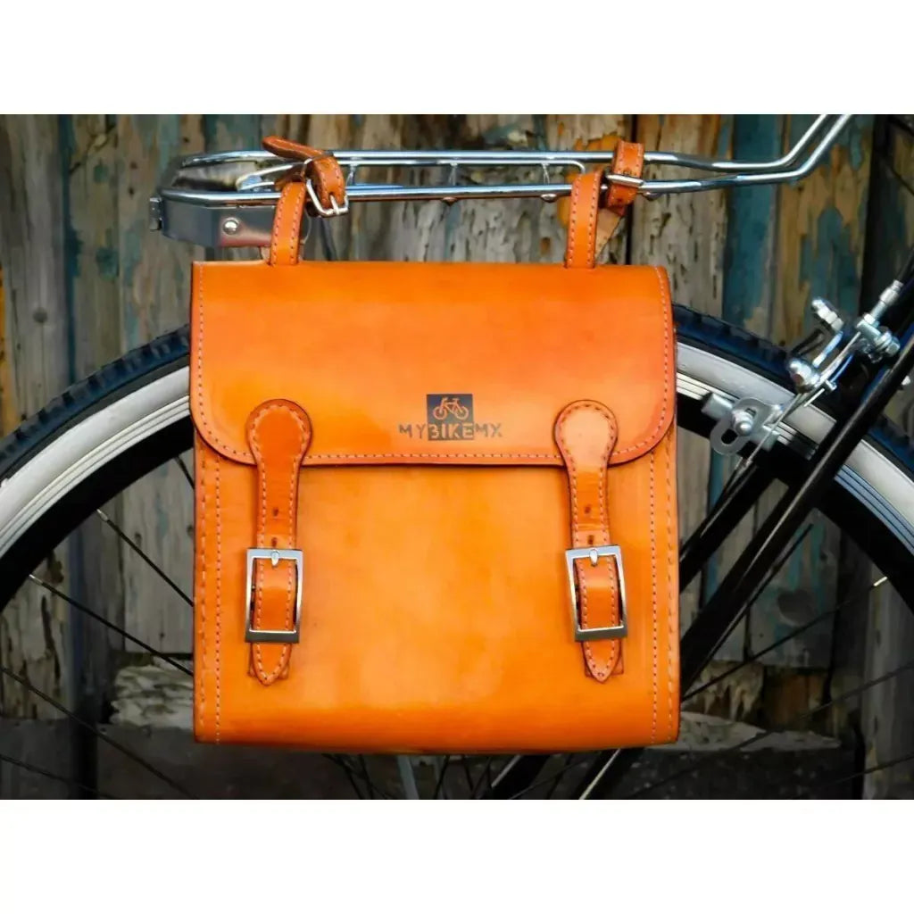 Alforja Clasica Vintage De Piel Para Bicicleta MyBikeMx