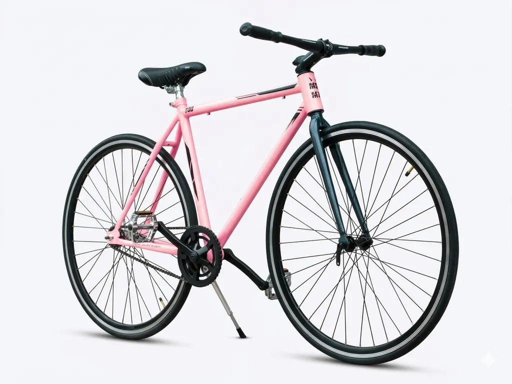 Bicicleta Ultraligera Urbana 700 Rosa Champaña MyBikeMx