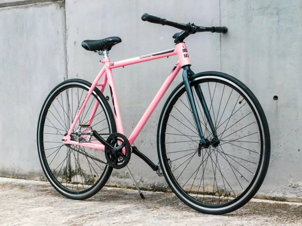 Bicicleta Ultraligera Urbana 700 Rosa Champaña MyBikeMx