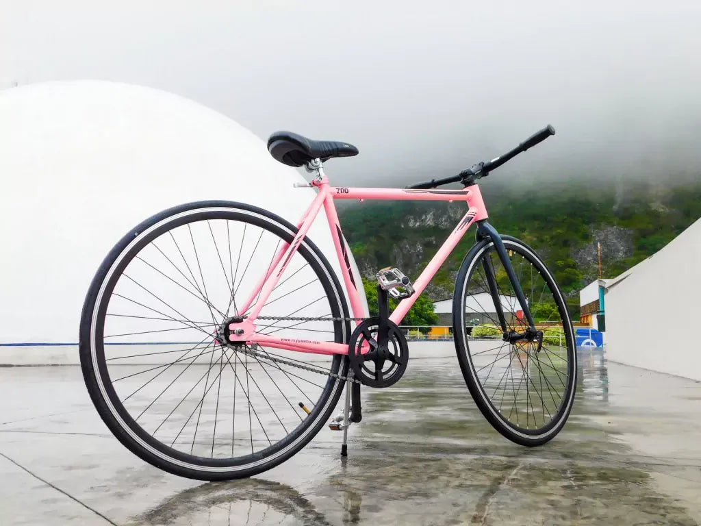 Bicicleta Ultraligera Urbana 700 Rosa Champaña MyBikeMx