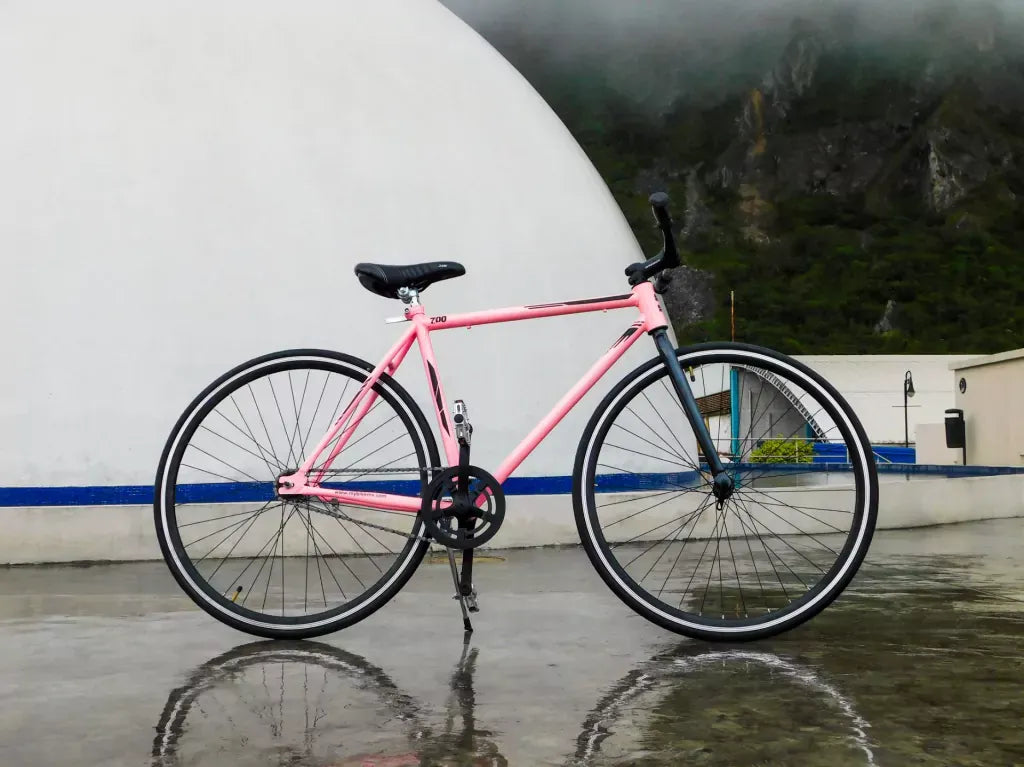 Bicicleta Ultraligera Urbana 700 Rosa Champaña MyBikeMx