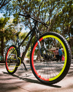 Bicicleta de Montaña Azteca Trail 21 Vel Freno de Disco Suspensión MyBikeMx