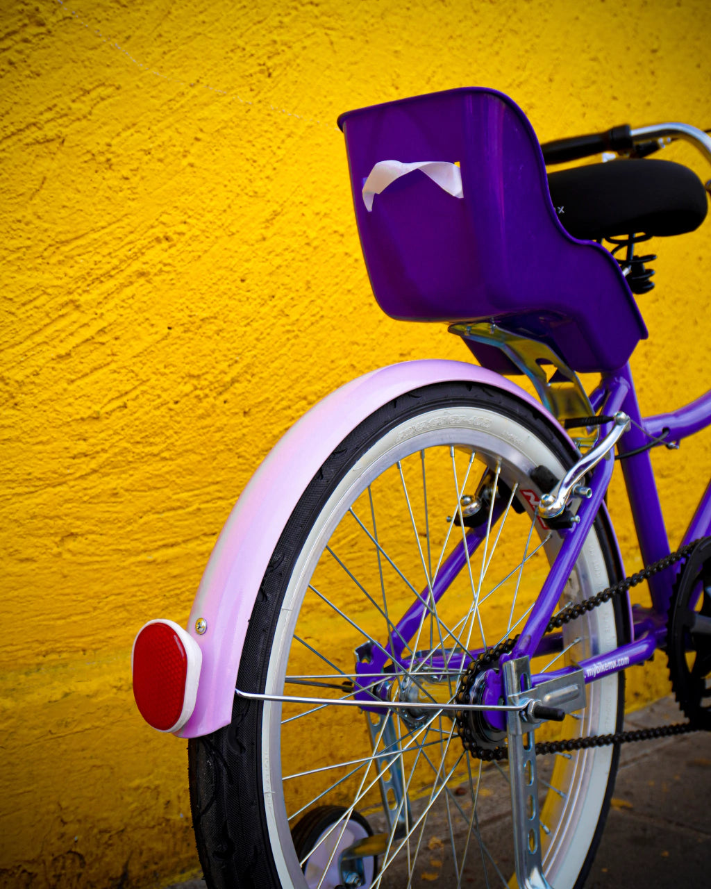 Bicicleta Infantil con Portamuñecas Lavanda de Verano