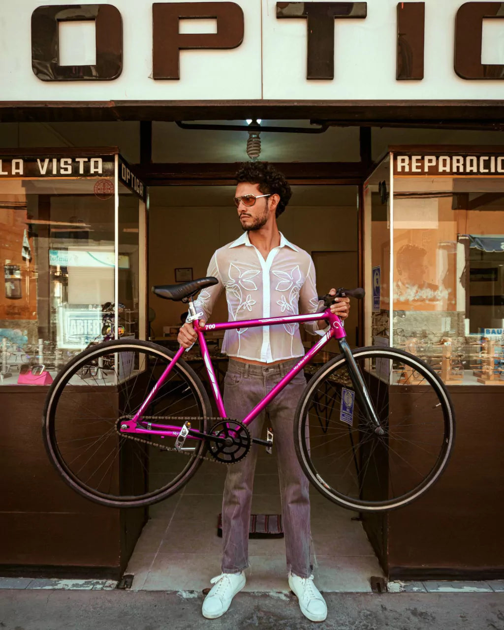 Bicicleta Ultraligera Urbana 700 Bugambilia Electrizante MyBikeMx
