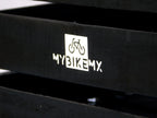 Caja de Carga Trasera para Bicicleta Madera en Colores con Liga de Ajuste Mybikemx