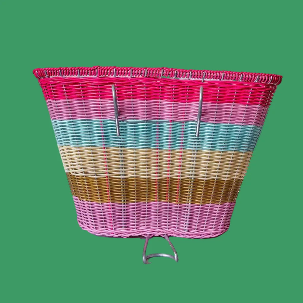 Canastilla para bicicleta artesanal Colores MybikeMx