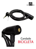 Candado Cadena Para Bicicleta Reforzado Alta Seguridad Flex