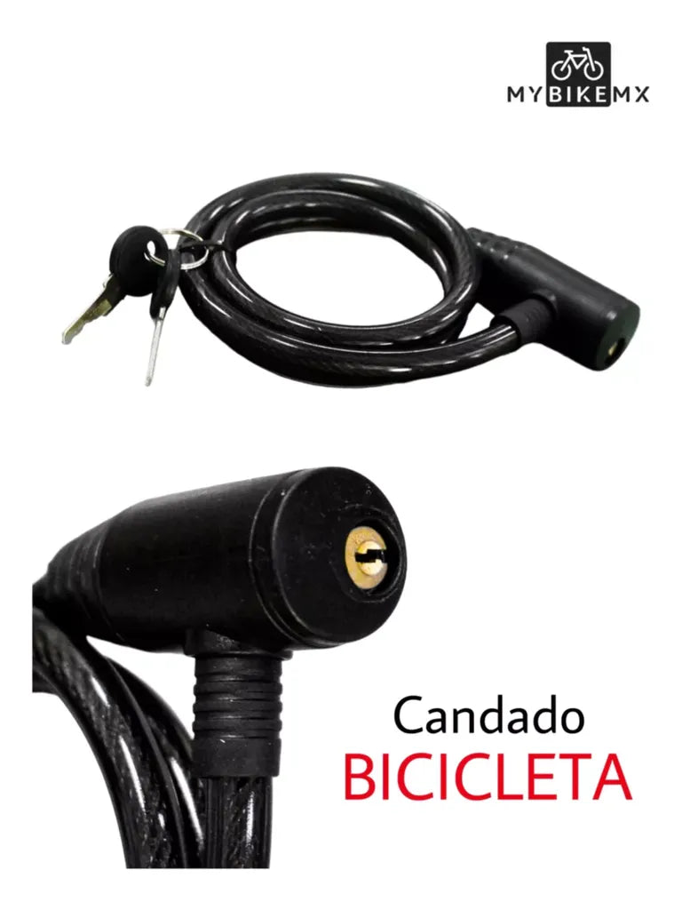 Candado Cadena Para Bicicleta Reforzado Alta Seguridad Flex