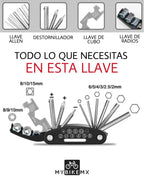 Herramienta Multifuncional Tipo Navaja Para Bicicleta