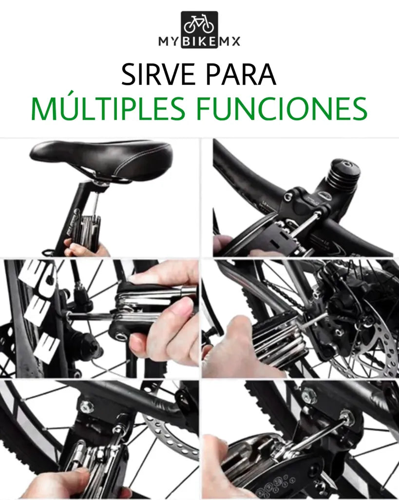 Herramienta Multifuncional Tipo Navaja Para Bicicleta