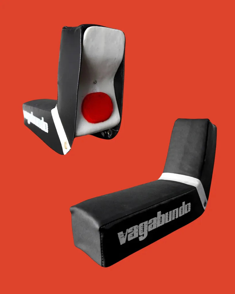 Kit Asiento Respaldo Manubrio Para Bicicleta Mini Vagabundo