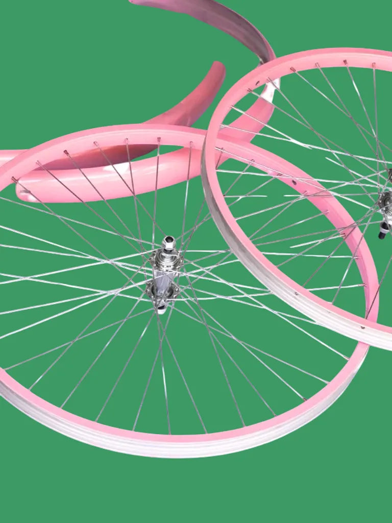 Kit Salpicaderas y Rines Piñon Libre Colores Para Bicicleta Todas las Medidas