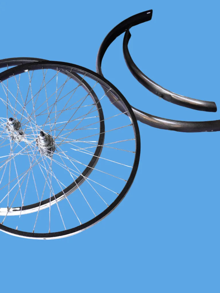 Kit Salpicaderas y Rines Piñon Libre Colores Para Bicicleta Todas las Medidas
