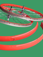 Kit Salpicaderas y Rines Piñon Libre Colores Para Bicicleta Todas las Medidas