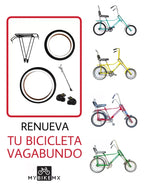 Llantas Para Bicicleta Vagabundo R16-20 Carablanca