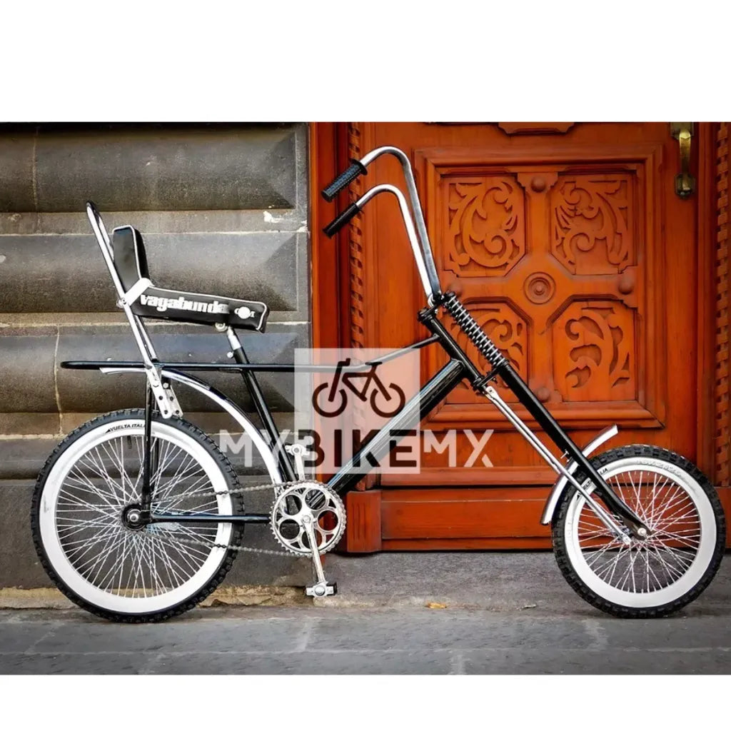 Manubrio Bicicleta Vagabundo Alto Cromado MyBikeMx