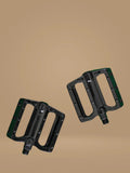 Pedales Para Bicicleta Montaña Bmx 9/16 Aluminio Con Reflejante Lateral MyBikeMx