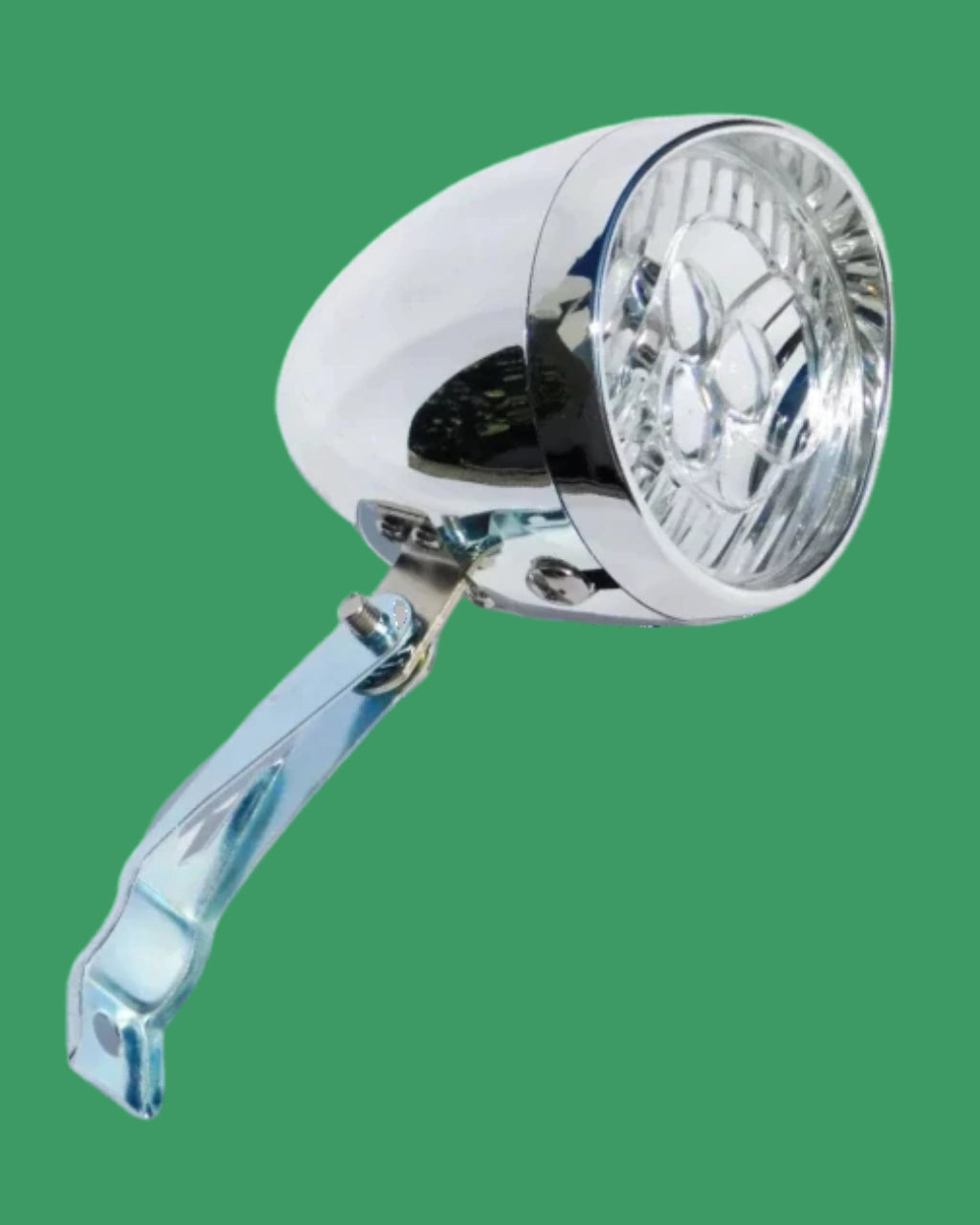 Faro Bicicleta Cromado Led Vintage MyBikeMx Urban