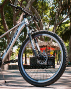 Bicicleta de Montaña Sierra Xplorer 21 Vel Freno de Disco Suspensión MyBikeMx