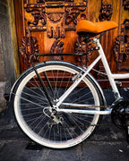 Bicicleta Blanca Retro Vintage Tipo Ingles MybikeMx