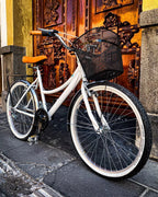Bicicleta Blanca Retro Vintage Tipo Ingles MybikeMx