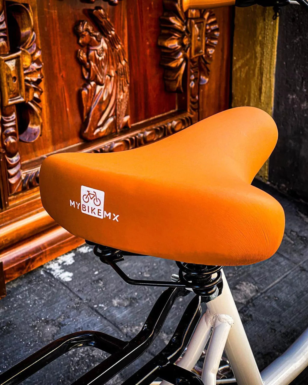Bicicleta Blanca Retro Vintage Tipo Ingles MybikeMx