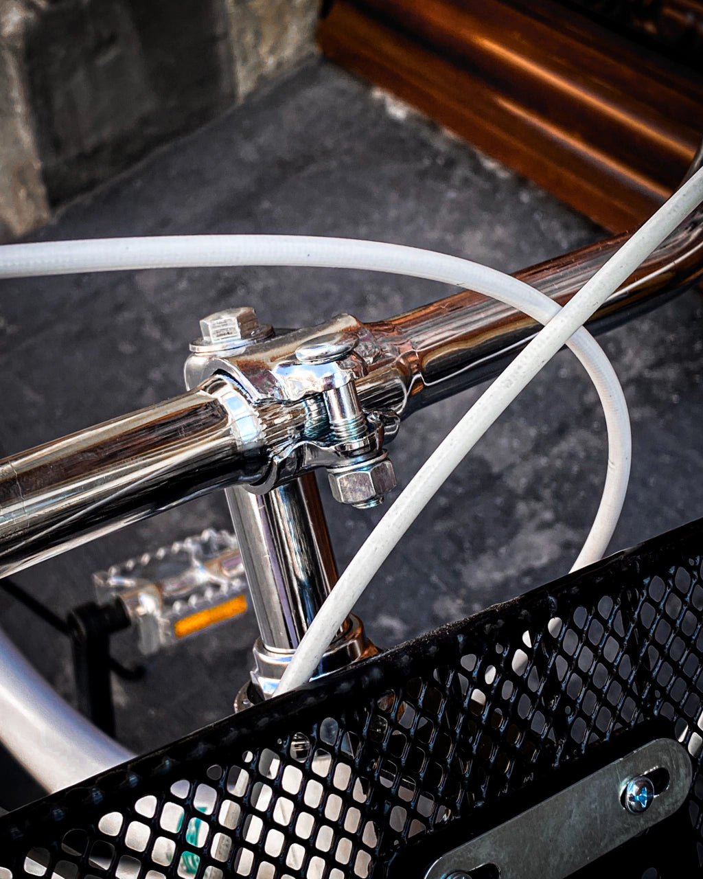 Bicicleta Blanca Retro Vintage Tipo Ingles MybikeMx