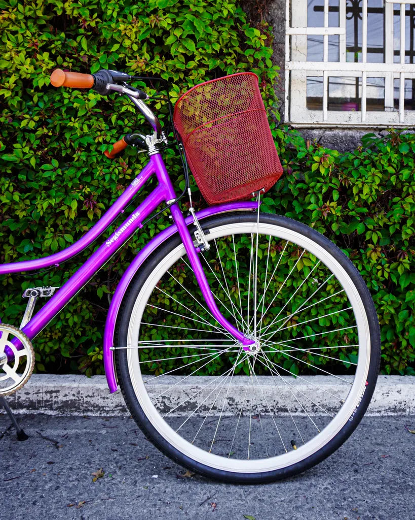 Bicicleta Vintage Urbana Modelo Salvia Con Velocidades Canastilla MyBikeMx