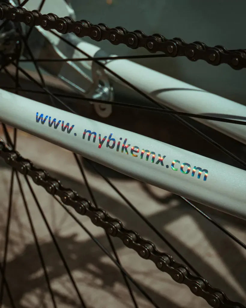 Bicicleta Ultraligera Urbana White 700 MyBikeMx